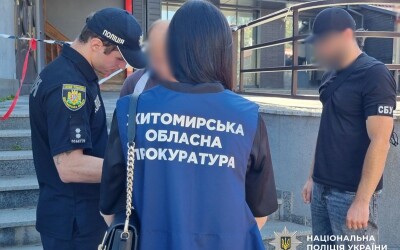 Поліцейські Житомирщини розслідують незаконні оборудки під час будівництва укриття: збитки – близько 2,4 млн грн