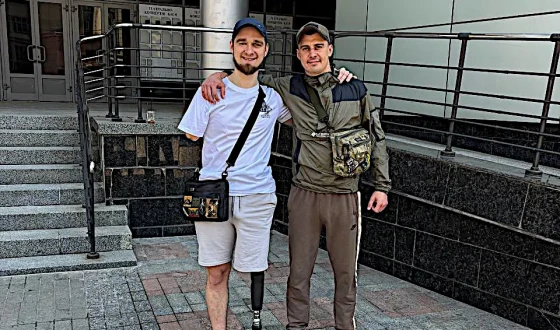 Історія Олександра Голіцина, як захисник після подвійної ампутації повернувся до активного життя