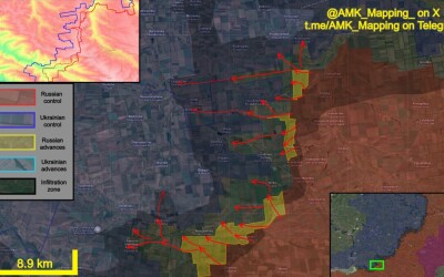 Ситуація на Омельниківському напрямку, Запорізька область