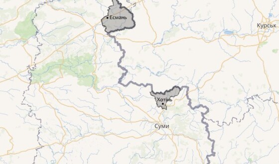 Звіт про обстріли прикордоння Сумщини протягом ночі та ранку 13 січня