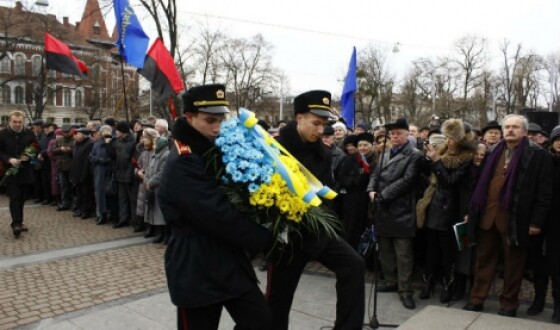 У Львові урочисто відзначили 105-ту річницю від Дня народження Степана Бандери