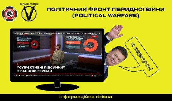 Політичний фронт гібридної війни (political warfare)