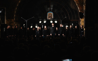 Хор «Гомін» виконав стародавні українські твори у Києво-Печерській лаврі