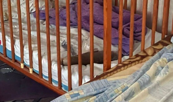 В Херсоні заряд від РПГ поцілив у дитяче ліжечко