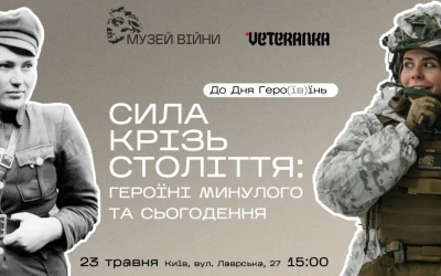 В Музеї війни відбудеться захід до Дня Героїв «Сила крізь століття: героїні минулого та сьогодення»