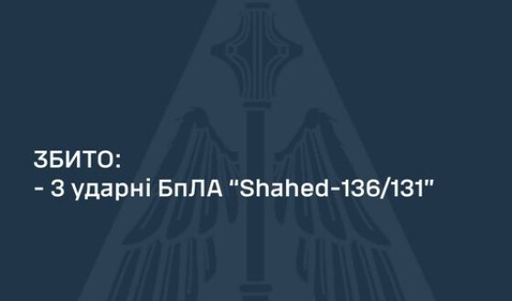 Звіт ППО про ніч на 23 вересня: три шахеди збито, ракети придушені РЕБом