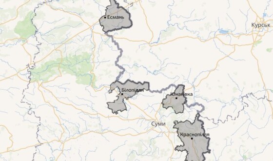 Зведення про денні обстріли Сумщини вчора, 30 липня 2024 р. (мапа)