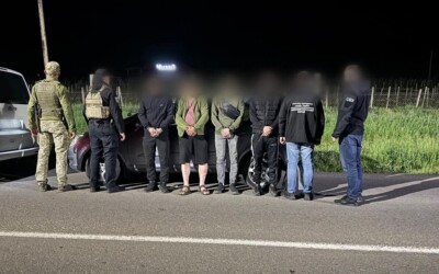 На Закарпатті затримали трьох ділків, які переправляли осіб через державний кордон