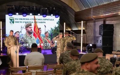 Фоторепортаж: третя річниця створення Петлюрівської бригади як у Дніпрі вшанували захисників
