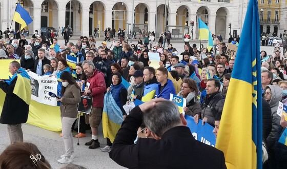 Віче у Лісабоні на підтримку України (фоторепортаж)