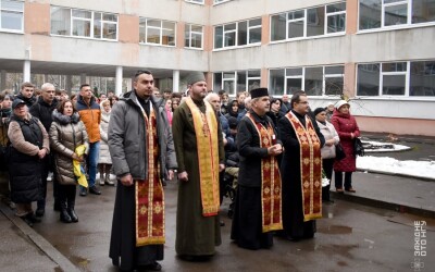 У Львові відкрили меморіальну дошку полеглому нацгвардійцю