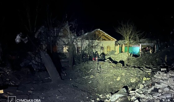 Уночі ворог атакував Сумську громаду керованою авіабомбою