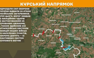 Оперативна інформація Генштабу ЗСУ станом на 08:00 16.06.2025 щодо російського вторгнення