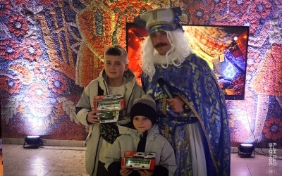 Гвардійці у Львові на Миколая подарували радість дітям захисників