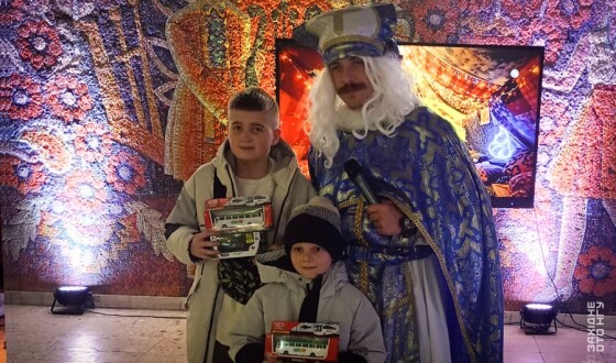 Гвардійці у Львові на Миколая подарували радість дітям захисників