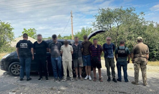 10 потенційних порушників кордону затримано на Одещині