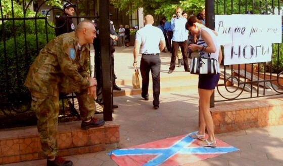 Одеські судді забоялися витирати ноги об прапор &#8220;Новоросії&#8221;