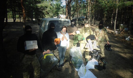 Вільні Люди завезли чиказьку гуманітарку в роту розвідки ЗСУ