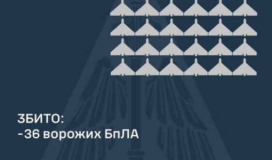 У ніч на 17 травня ворогатакував Україну  62-ма ударними БпЛА типу Shahed