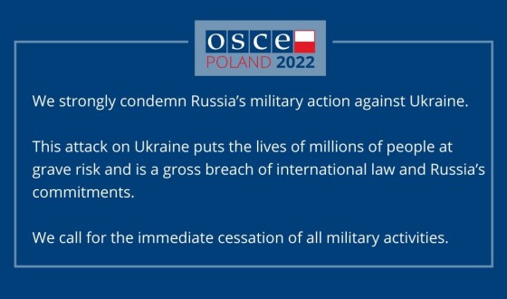 Офіційно: ОБСЄ засудило російську ескалацію