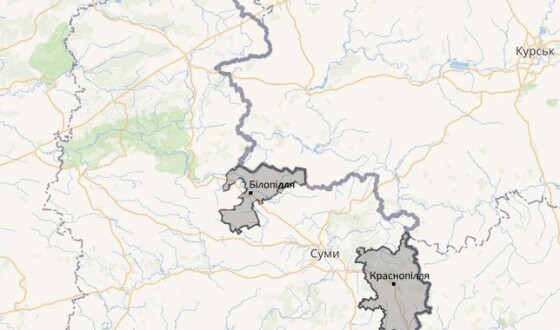 Зведення про денні обстріли Сумщини 7 лютого 2024 (мапа)