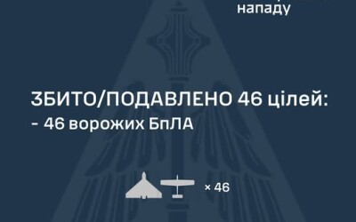 У ніч на 22 серпня ворог атакував Україну 55-ма ударними БпЛА типу Shahed