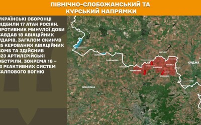 Оперативна інформація Генштабу ЗСУ станом на 08:00 01.07.2025 щодо російського вторгнення