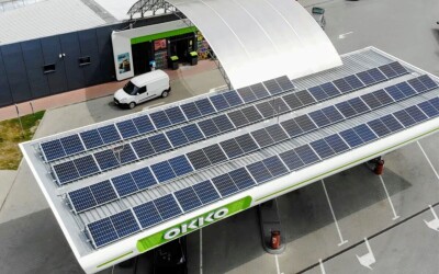 ОККО планує встановити сонячні електростанції щонайменше на половині своїх АЗК