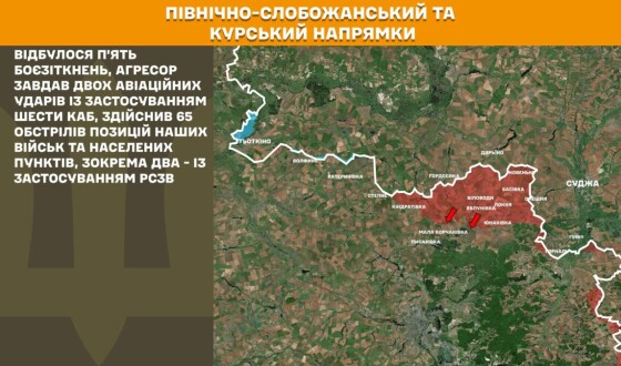 Оперативна інформація Генштабу ЗСУ станом на 08:00 31.05.2026 щодо російського вторгнення