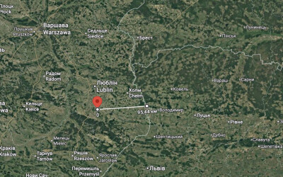Під час нальоту на Львів крилата ракета Росії залетіла на майже 100 км у Польщу