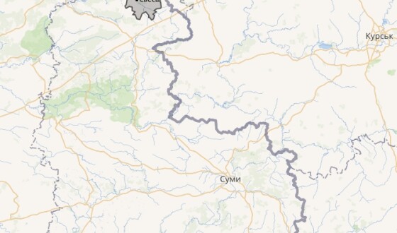 Звіт про нічні обстріли сумського прикордоння 12 січня (мапа)