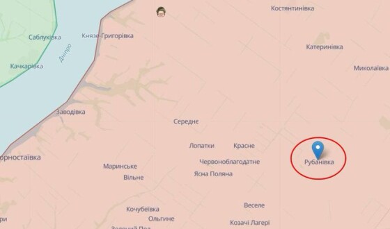 Сили оборони України просмажили вчора окупантів у Рубанівці (карта)