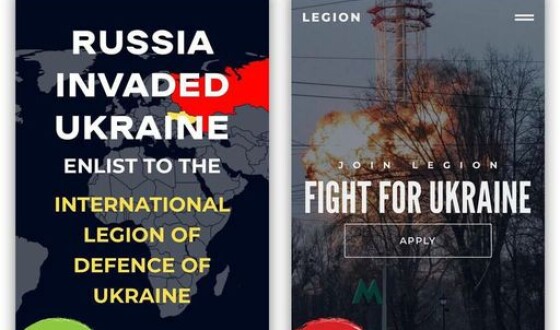 З метою обдурювання добровольців росіяни створили фальшивий сайт іноземного легіону