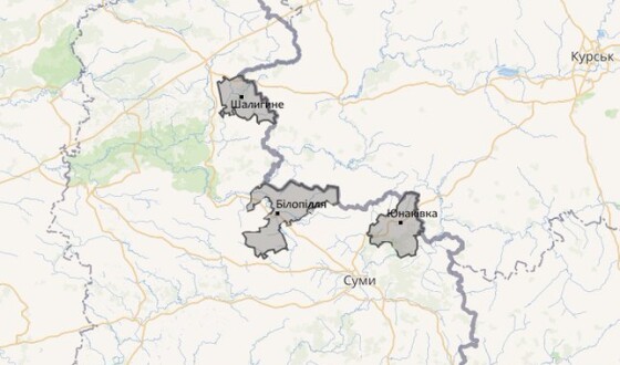 Зведення про нічні та ранішні обстріли Сумщини сьогодні, 28 червня 2024 р. (мапа)