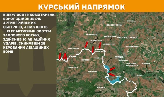 Оперативна інформація Генштабу ЗСУ станом на 08:00 02.06.2025 щодо російського вторгнення