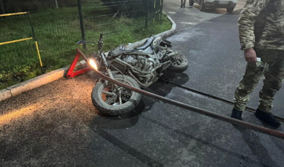 Чоловік на мотоциклі намагався прорватися до Румунії