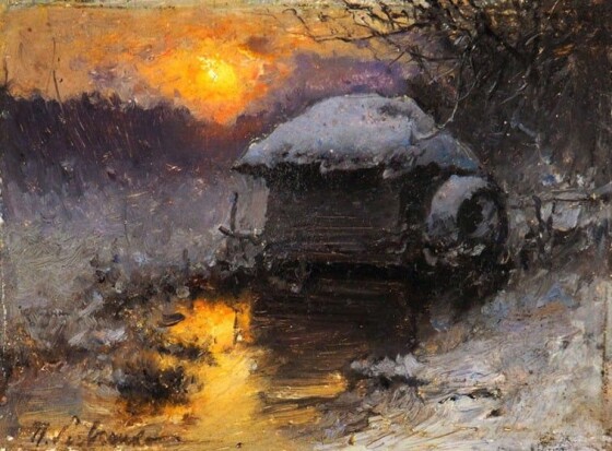 Петро Левченко – живописець-пейзажист, графік (170 років тому)