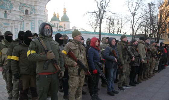 Добровольчий підрозділ &#8220;Вільна Україна&#8221; приступив до захисту столиці