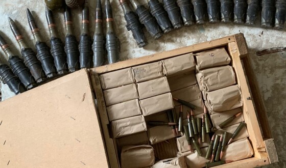 СБУ виявила два схрони з російським боєприпасами у прикордонних районах Чернігівщини