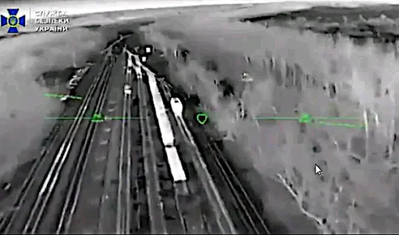 СБУ та СБС ЗСУ знищили ворожі ешелони з пальним під Луганськом (відео)