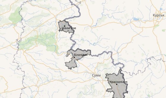 Зведення про нічні та ранішні обстріли Сумщини на 4 травня 2024 (мапа)