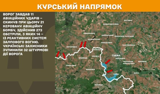 Оперативна інформація Генштабу ЗСУ станом на 08.00 28.05.2025 щодо російського вторгнення
