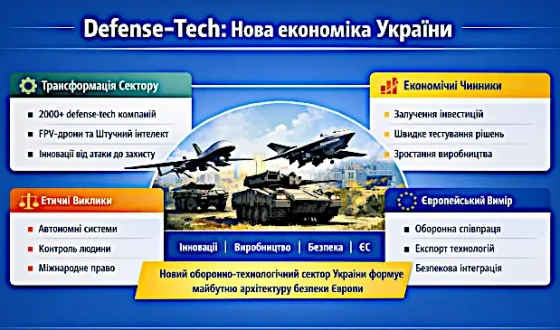 Анонс: запрошуємо на дискусію про місце України у світовому ринку сучасних технологій, в тому числі оборонних