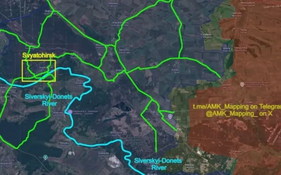 Контрнаступ під Лиманом врятував Святогірськ від російської артилерії