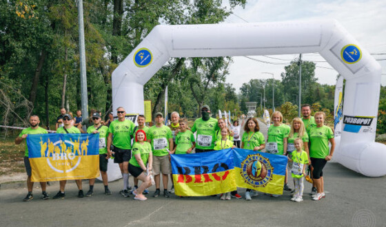 Сьомий Всеукраїнський забіг “Шаную воїнів, біжу за Героїв України” відбувся на Трухановому острові