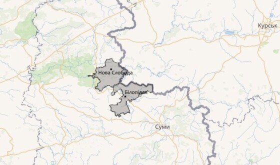 Зведення про денні обстріли Сумщини 21 лютого 2024 (мапа)