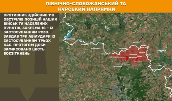 Оперативна інформація Генштабу ЗСУ станом на 08:00 19.03.2026 щодо російського вторгнення
