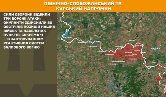 Оперативна інформація Генштабу ЗСУ станом на 08:00 01.05.2026 щодо російського вторгнення