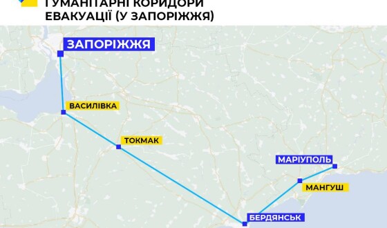 Карти гуманітарних коридорів станом на 3 квітня. Які напрямки відкриті?