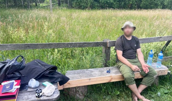 На Житомирщині поліцейські зведеної бригади «Воля» перешкодили незаконному перетину державного кордону